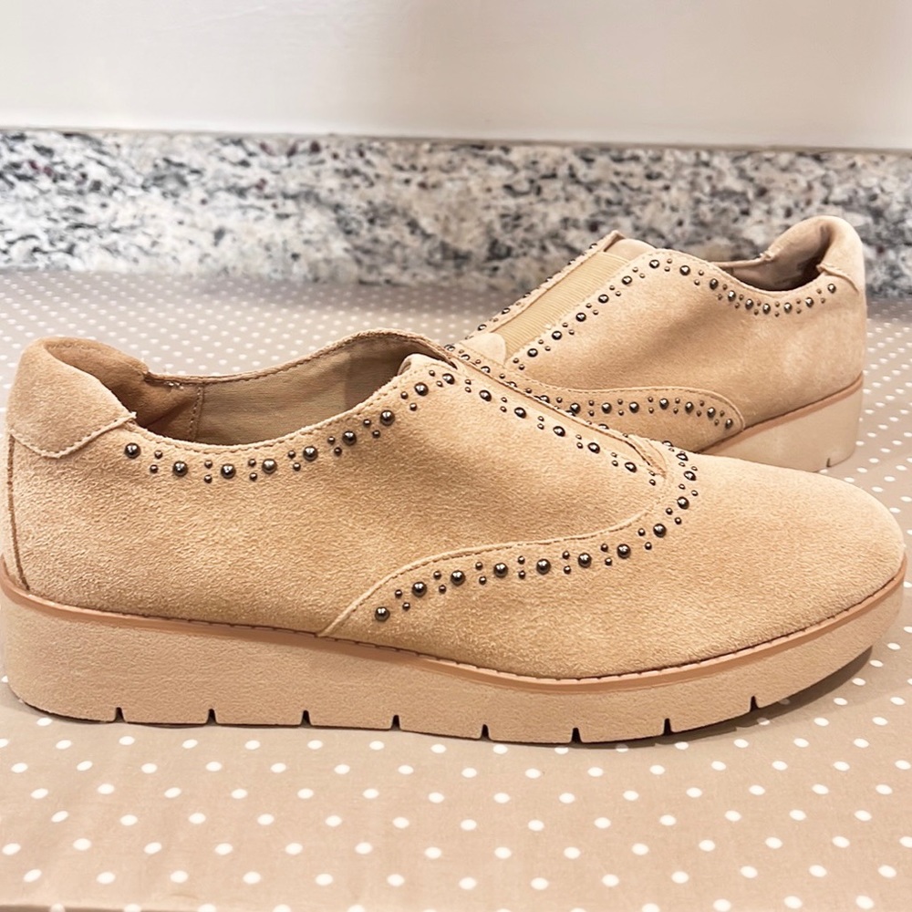 Anne Klein Suede Sneakers